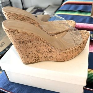 Cork Wedges Size 8